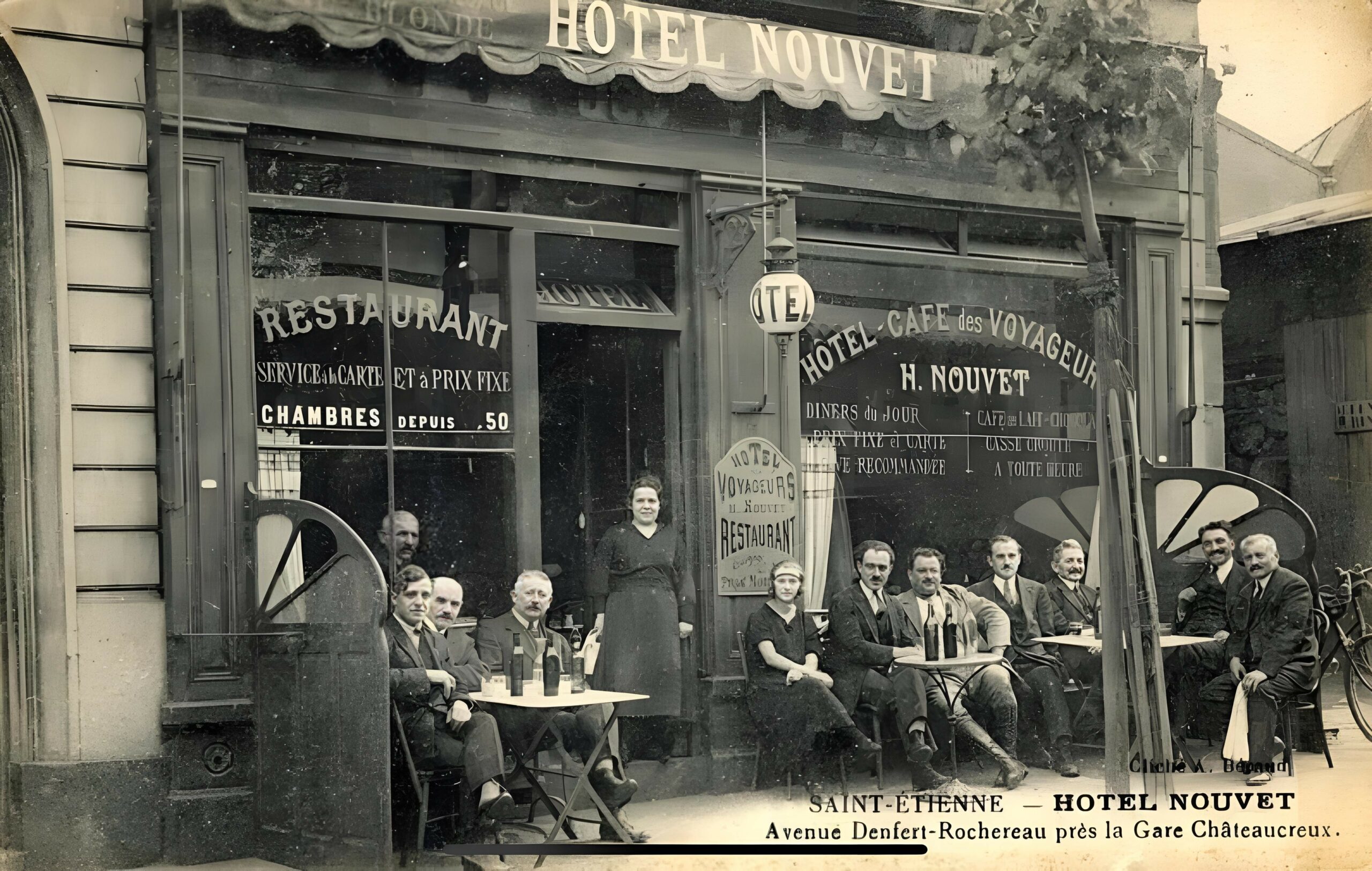 Passé stéphanois : Hôtel Nouvet à Saint Étienne