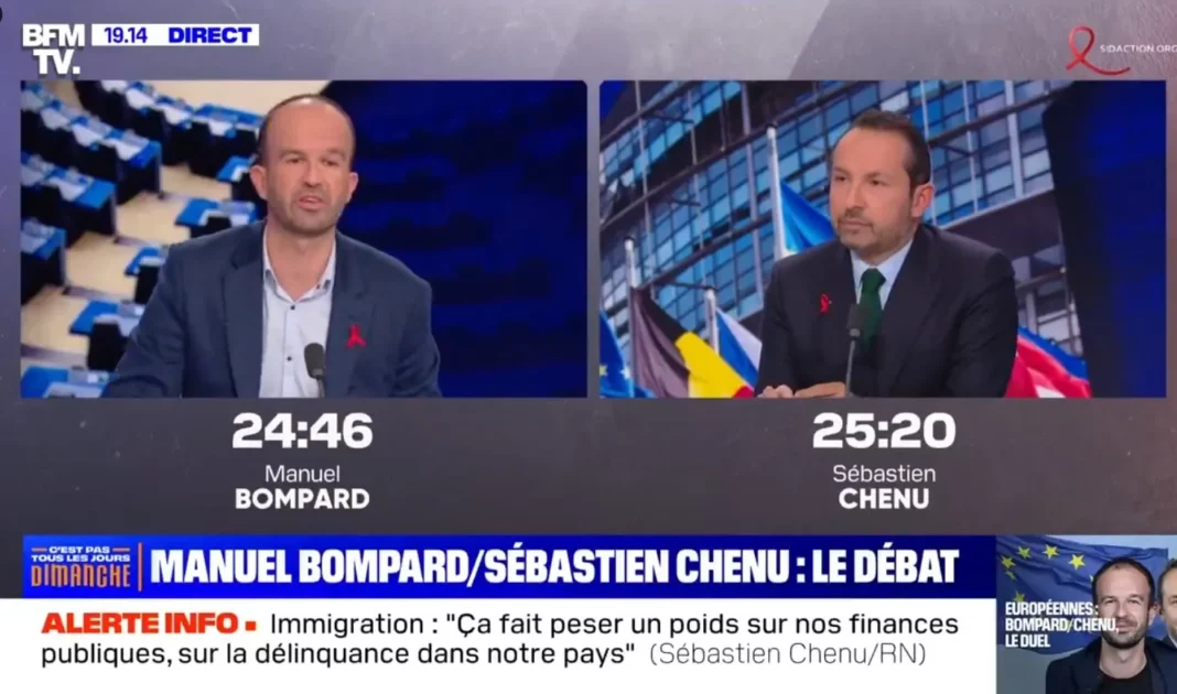 Manuel Bompard et Sébastien Chenu croisent le fer sur BFMTV