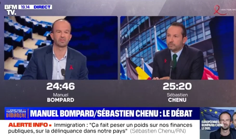 Manuel Bompard et Sébastien Chenu croisent le fer sur BFMTV