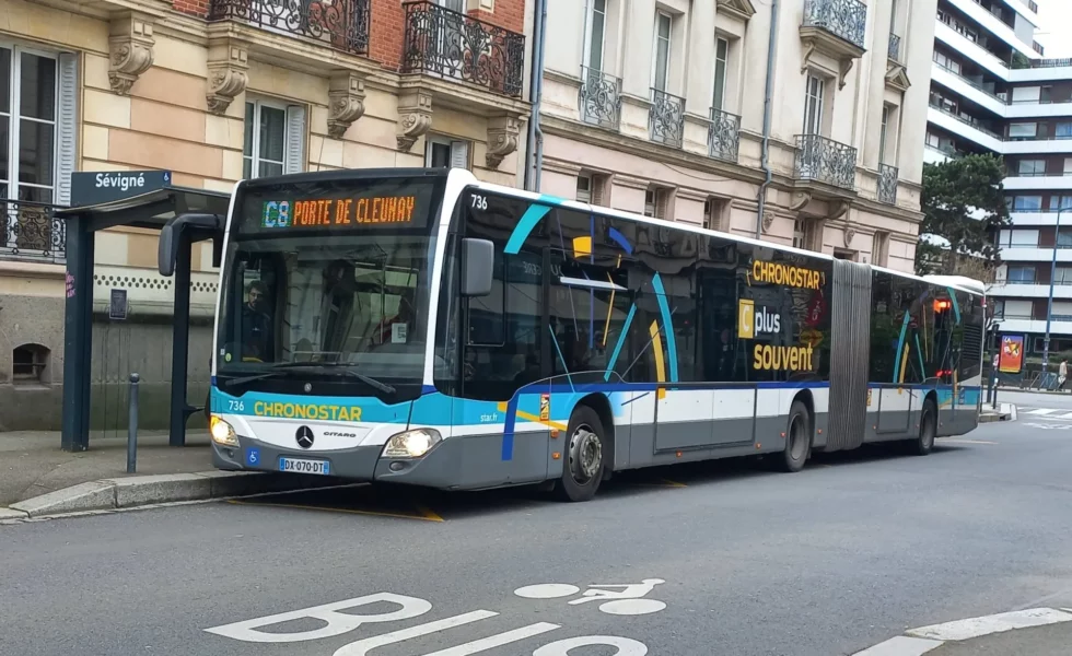 Rennes investit massivement dans le transport électrique : 60 Millions d’euros pour moderniser ses bus