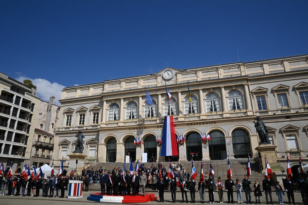 Commémoration du 8 mai à Saint-Etienne : 79e anniversaire de la victoire