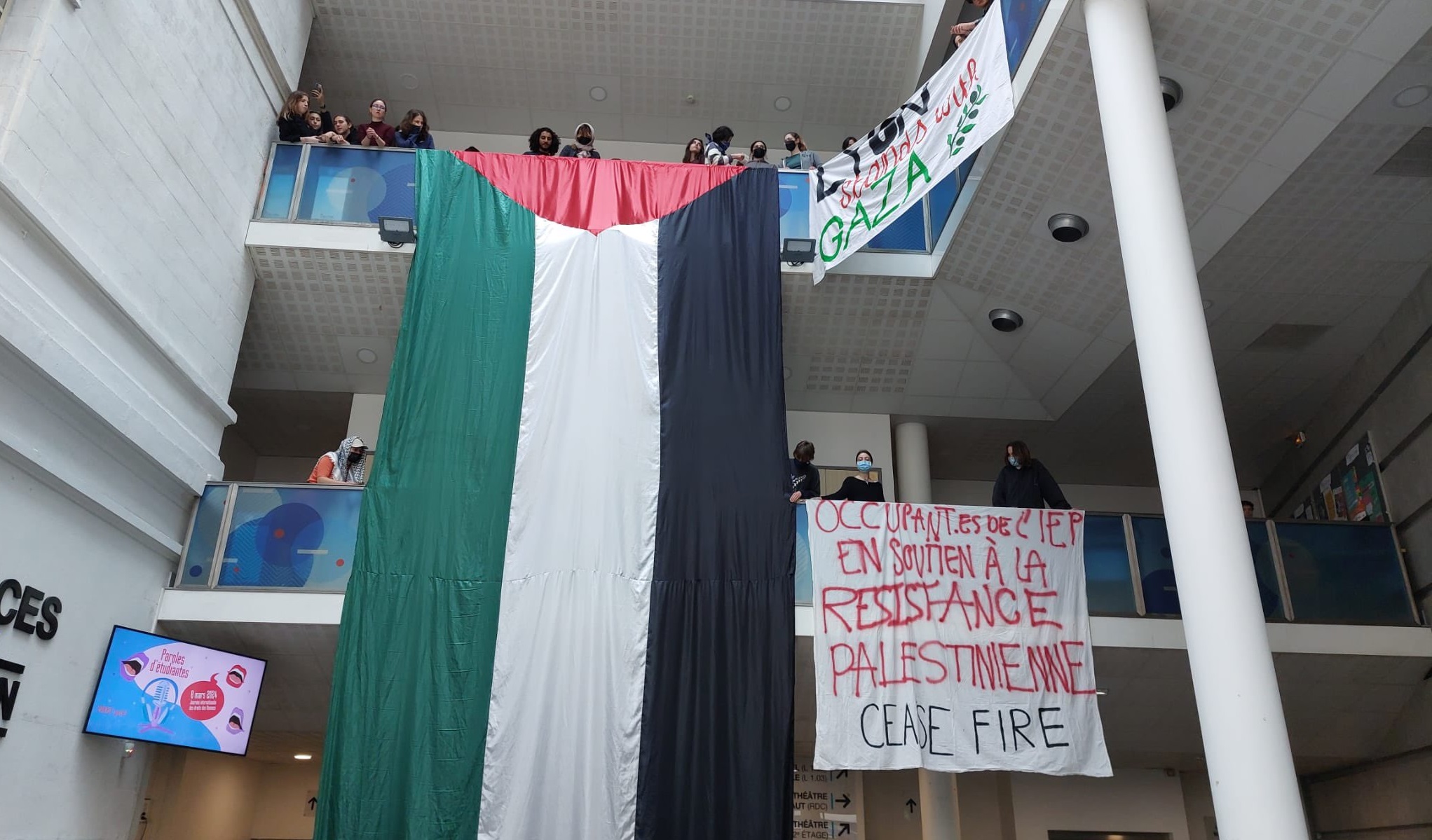 Sciences Po Lyon ferme ses portes jusqu’au 12 mai suite à des manifestations pour Gaza