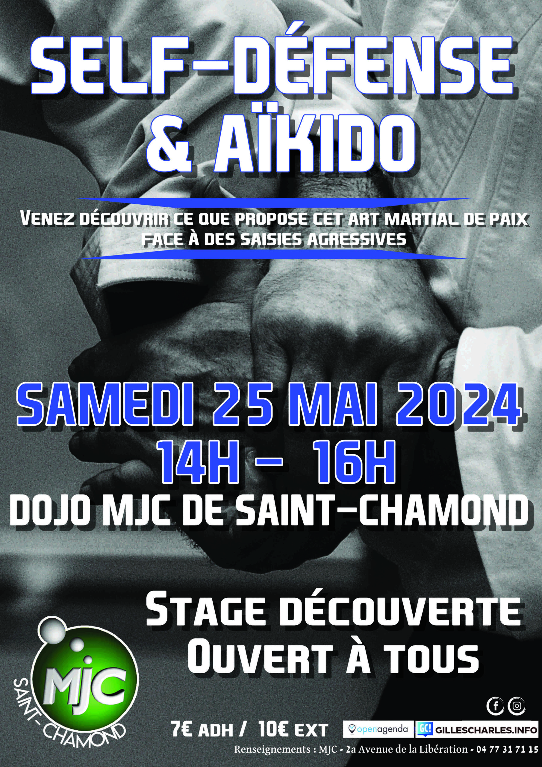 Self défense et aïkido à la MJC de Saint-Chamond