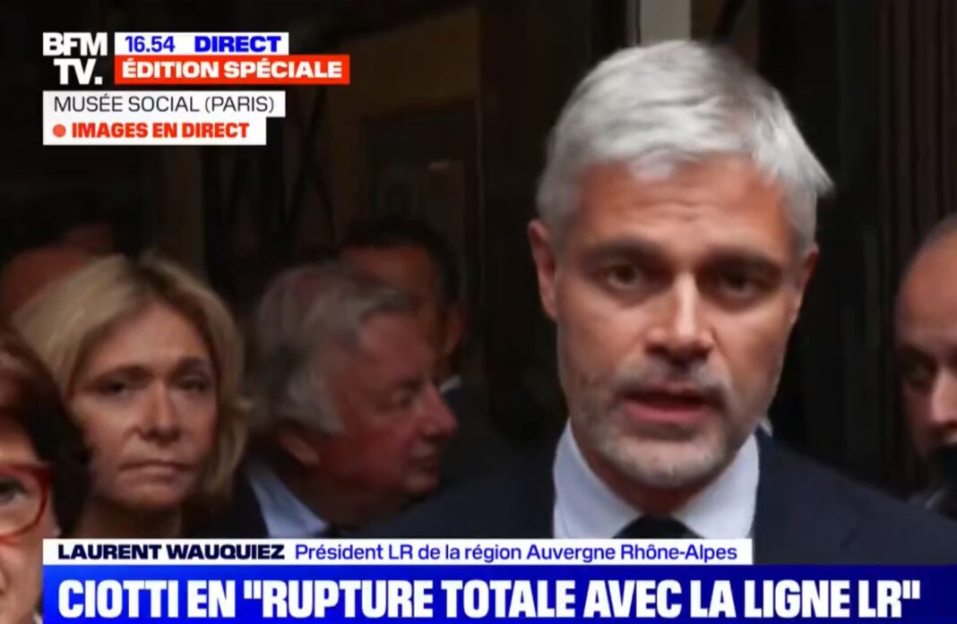 Laurent Wauquiez plaide pour une droite républicaine indépendante