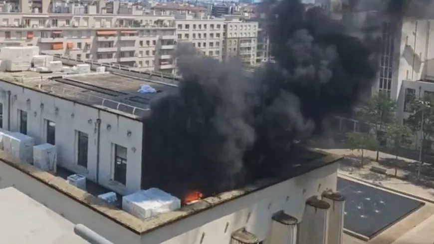 Incendie à la Mairie de Villeurbanne : Une frayeur sans blessés