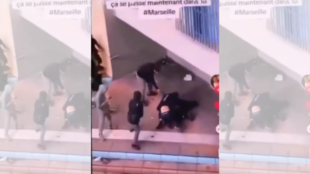 Marseille : deux policiers agressés en plein jour à la Castellane, la vidéo fait le tour des réseaux