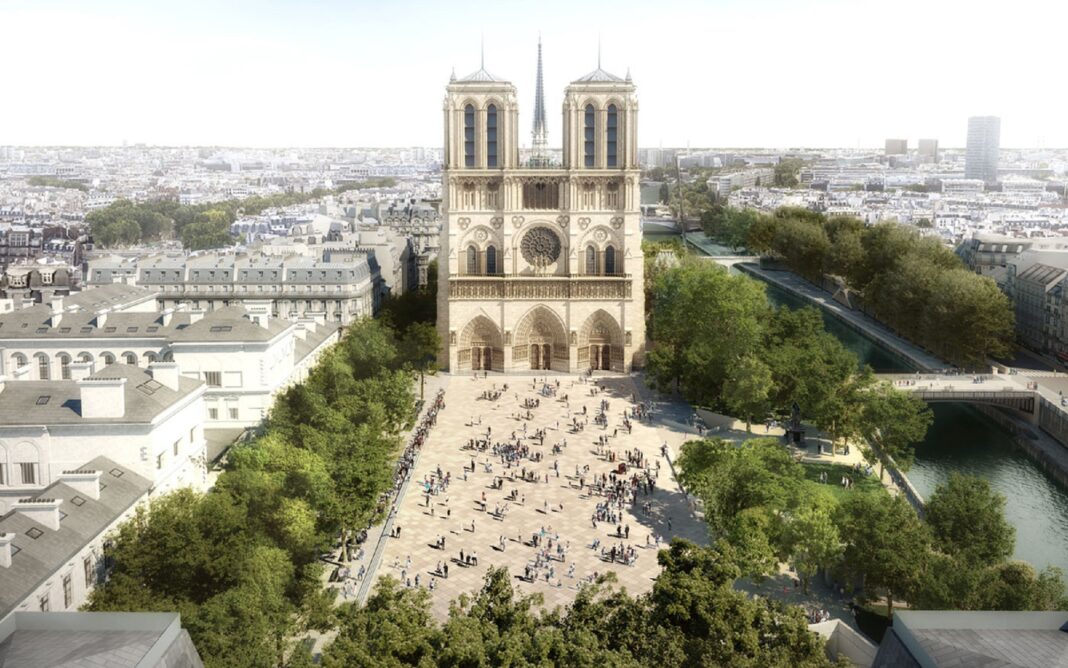 Notre-Dame de Paris : découvrez à quoi ressemblera le nouveau parvis