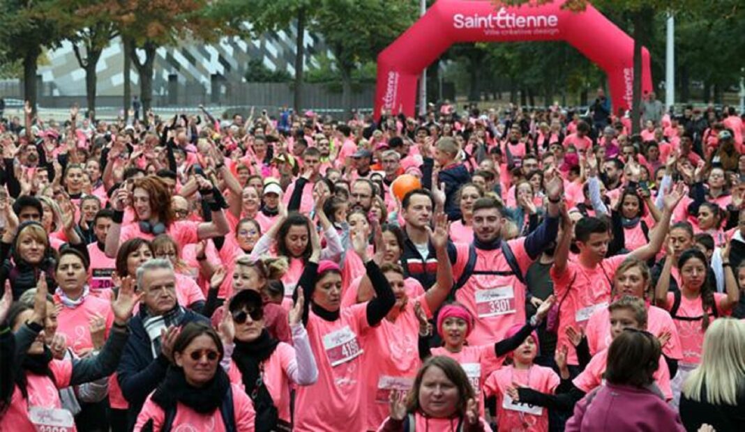 Saint-Étienne se mobilise pour Octobre rose